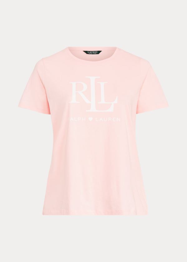 T Shirt Ralph Lauren Pink Pony LRL Jersey Mulher 89340-JDET